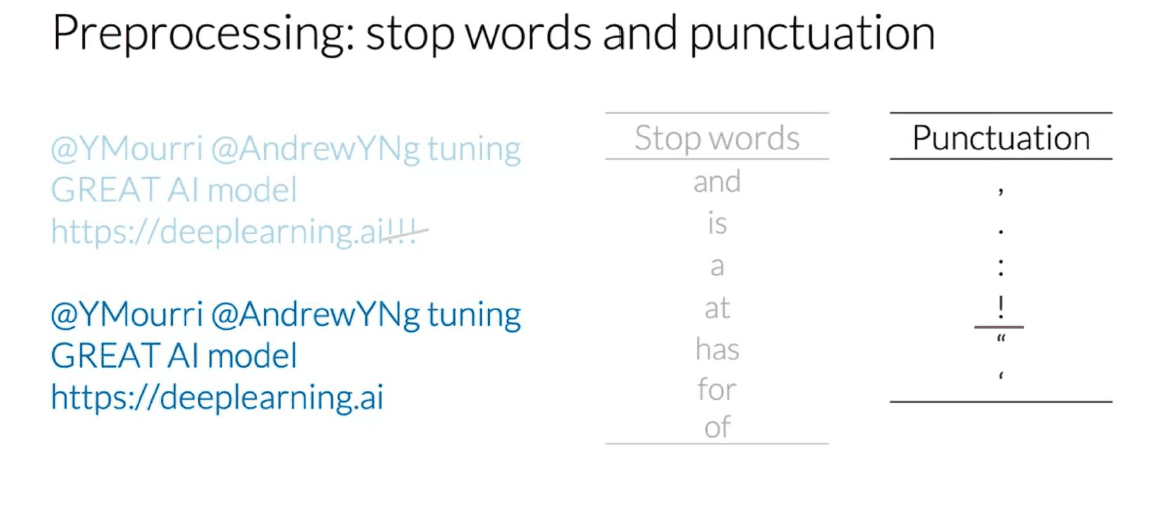 Figure 3 - Stopwords and punctuation removal